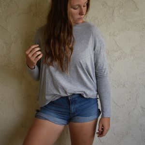 Grey Lululemon long sleeve